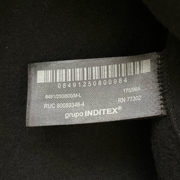 Zara ZW Collection Wool Blend Parka Size M-L - Picture 9 of 16